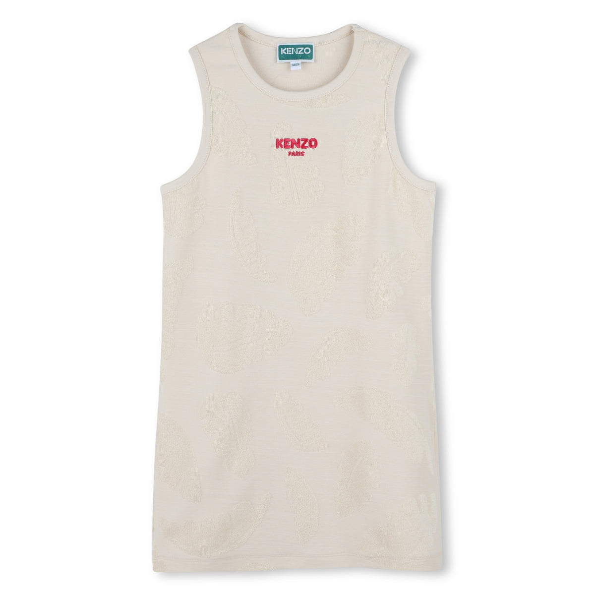 Kenzo Dress Logo Sand Beige