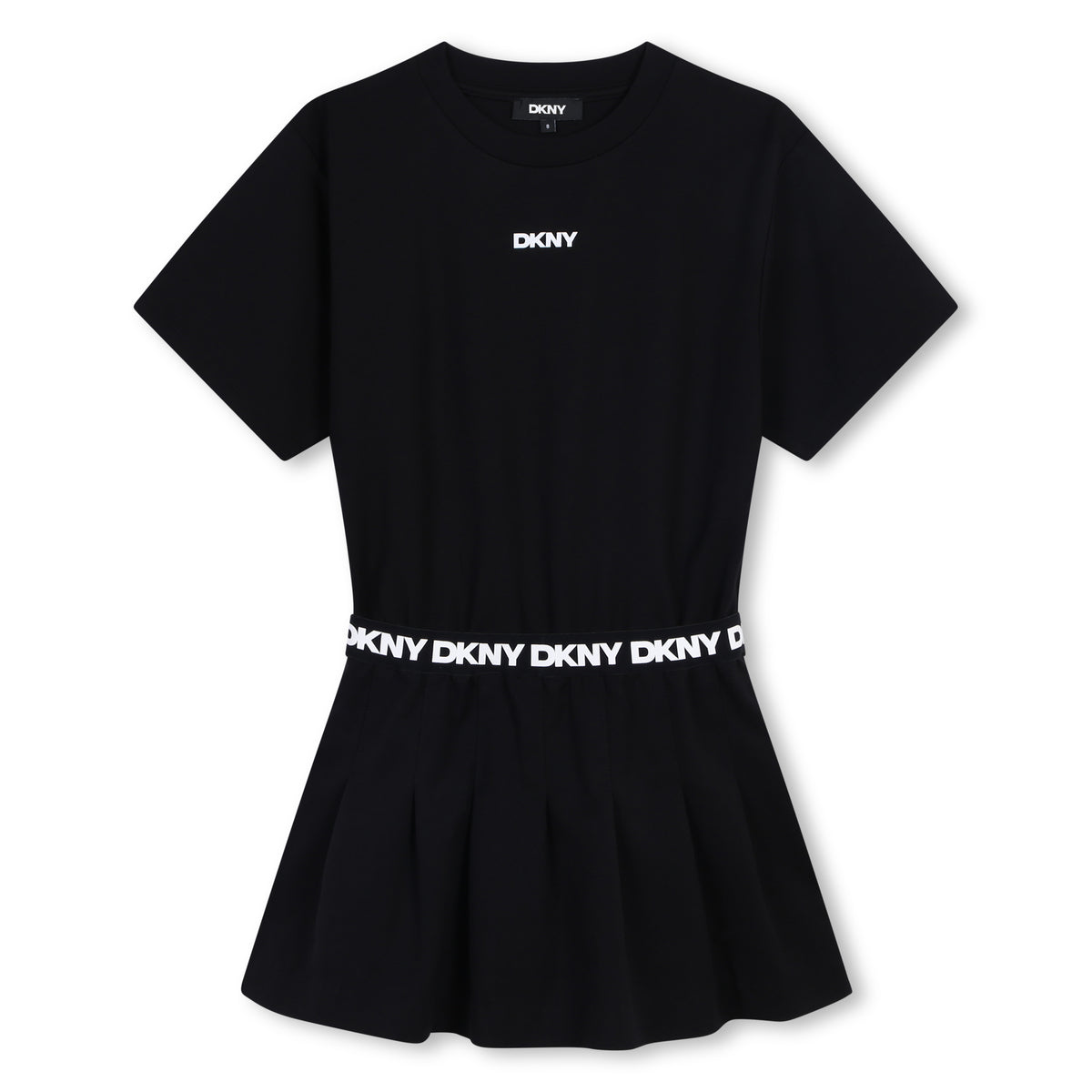 Dkny Dress Waist Logo Black