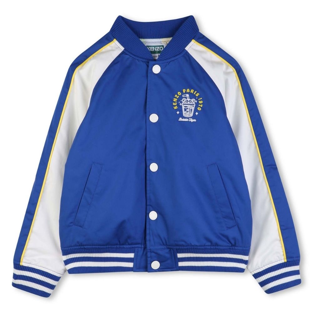 Kenzo Jacket Logo Bluewhite