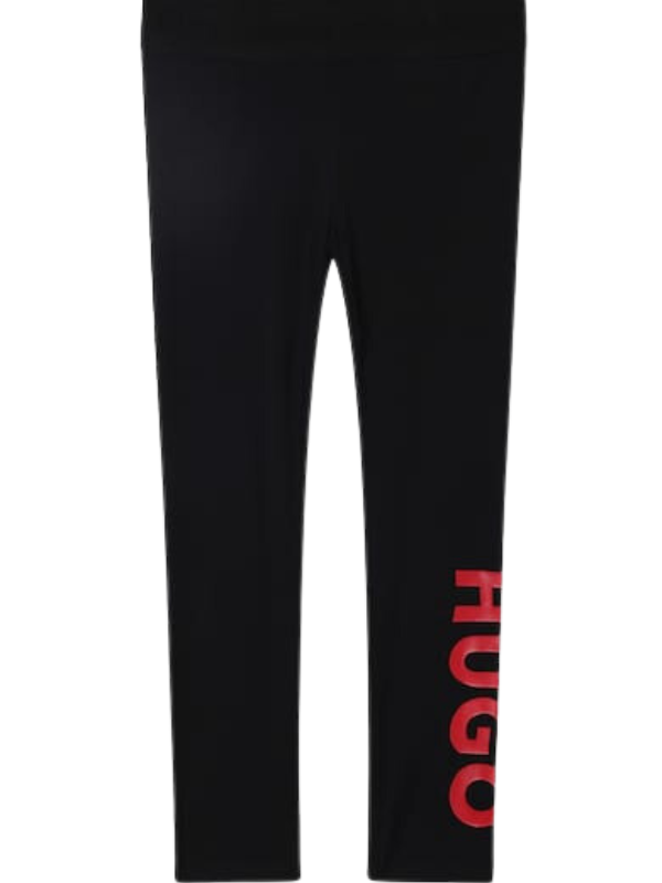 Hugo Leggings Logo Black