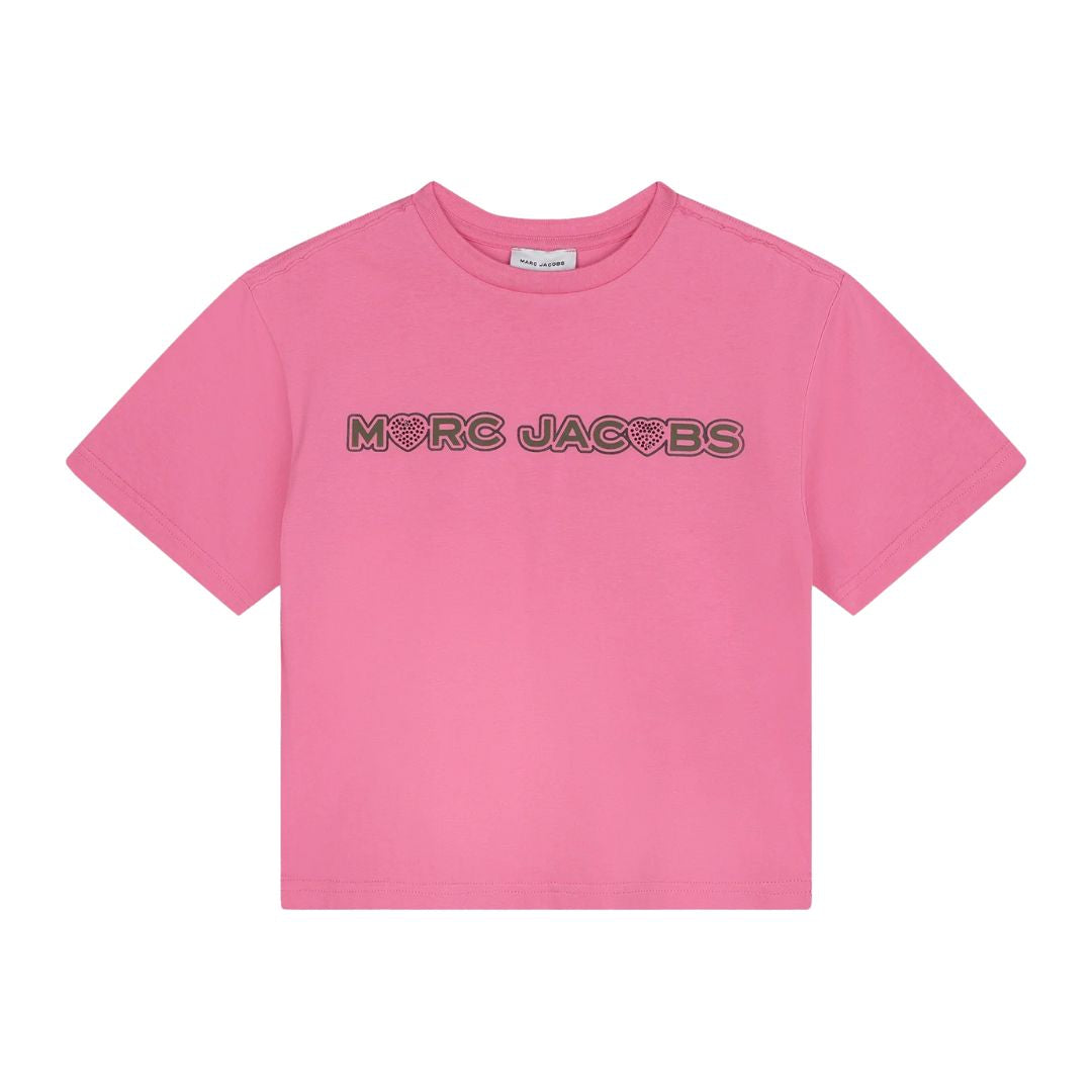 Marc Jacobs Tshirt Logo Pink