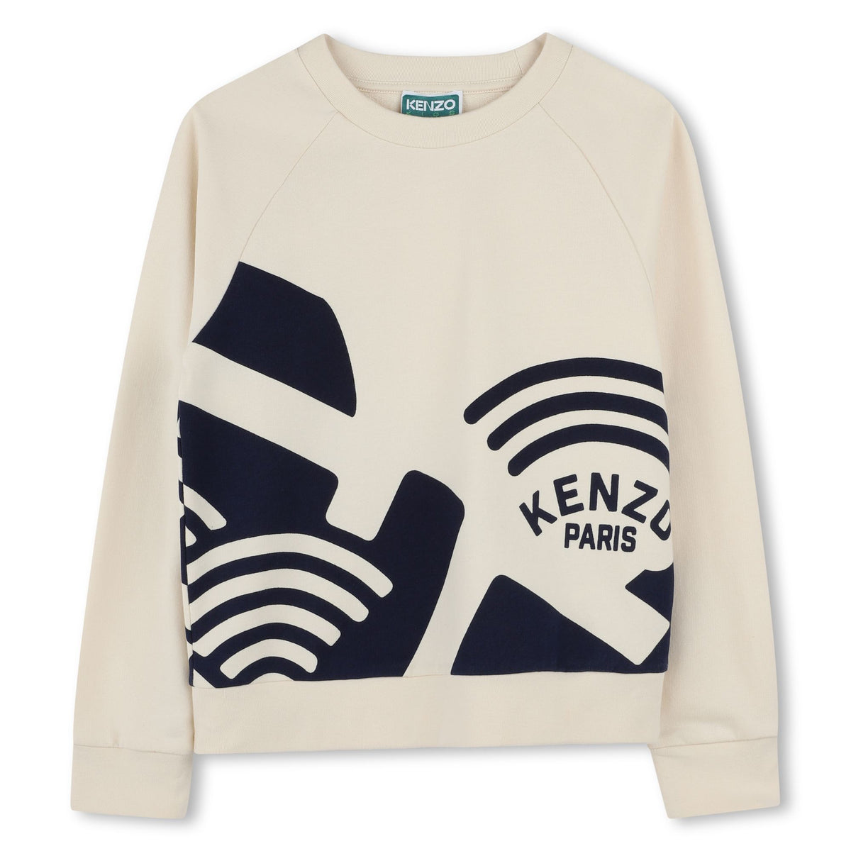 Kenzo Sweater Logo Sand Beige