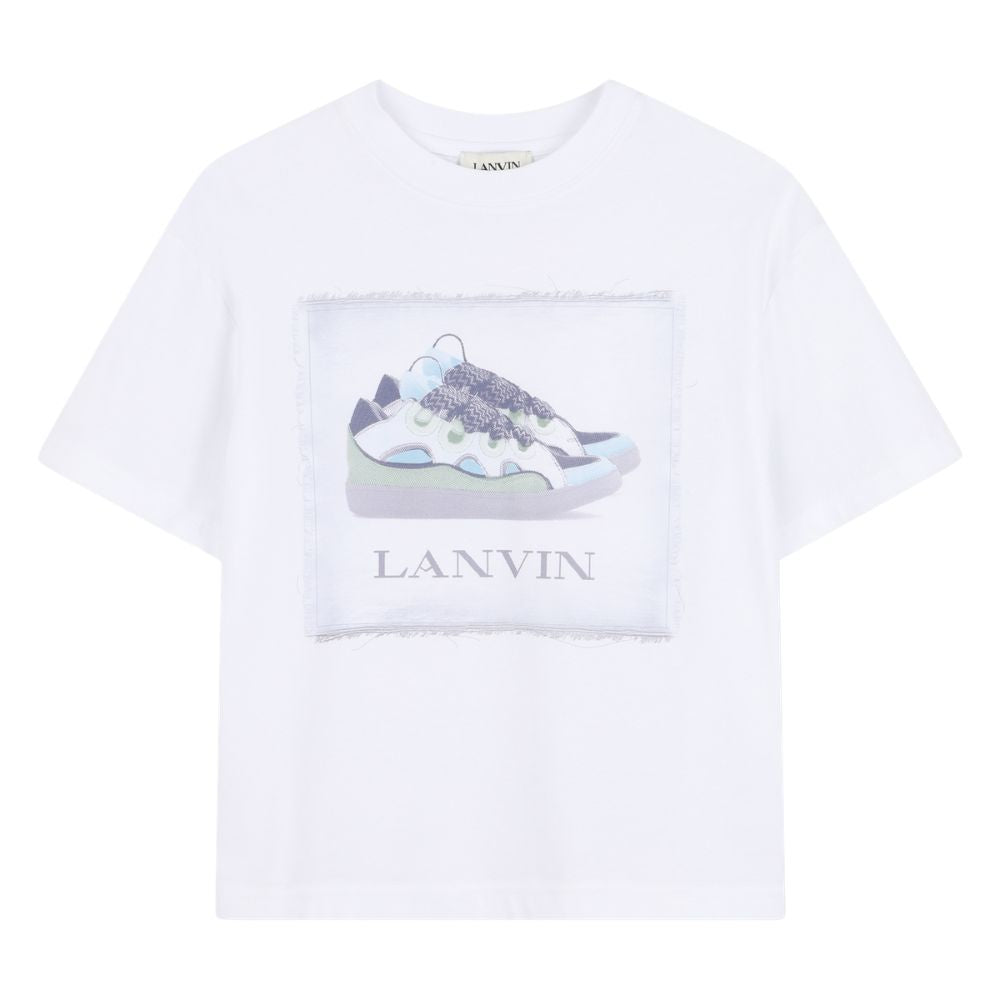 Lanvin Tshirt Print Logo White