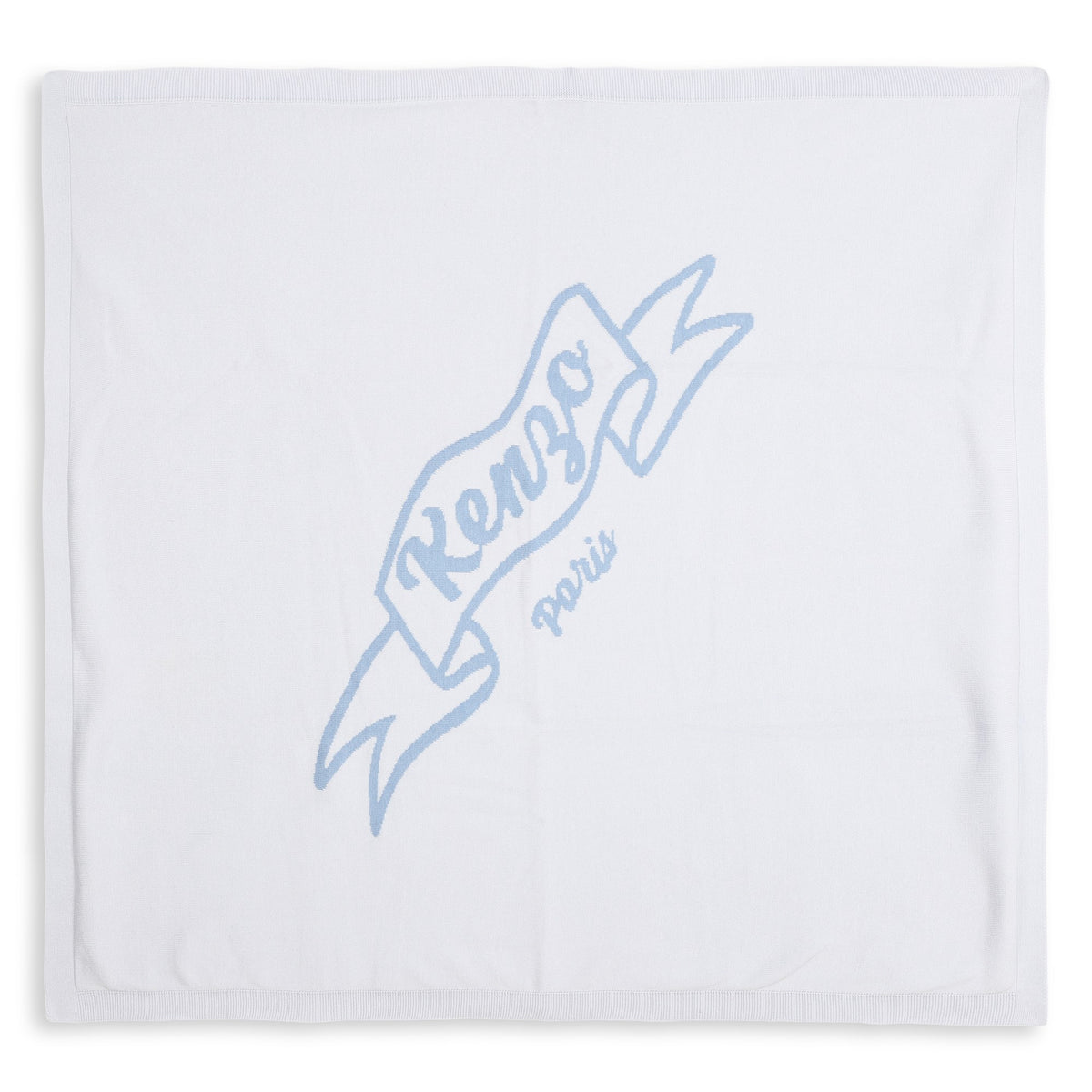 Kenzo Blanket Logo Blue