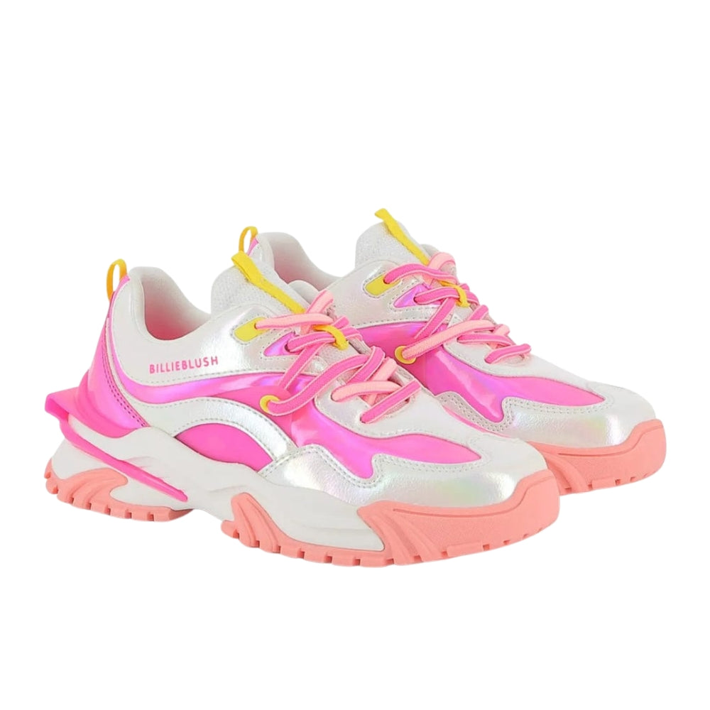 Billieblush Sneaker Trainer Whitepink