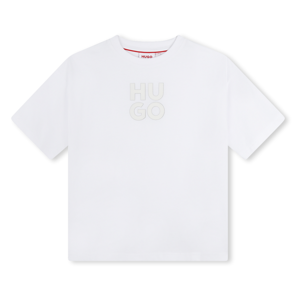 Hugo Tshirt Varsity Box Logo White