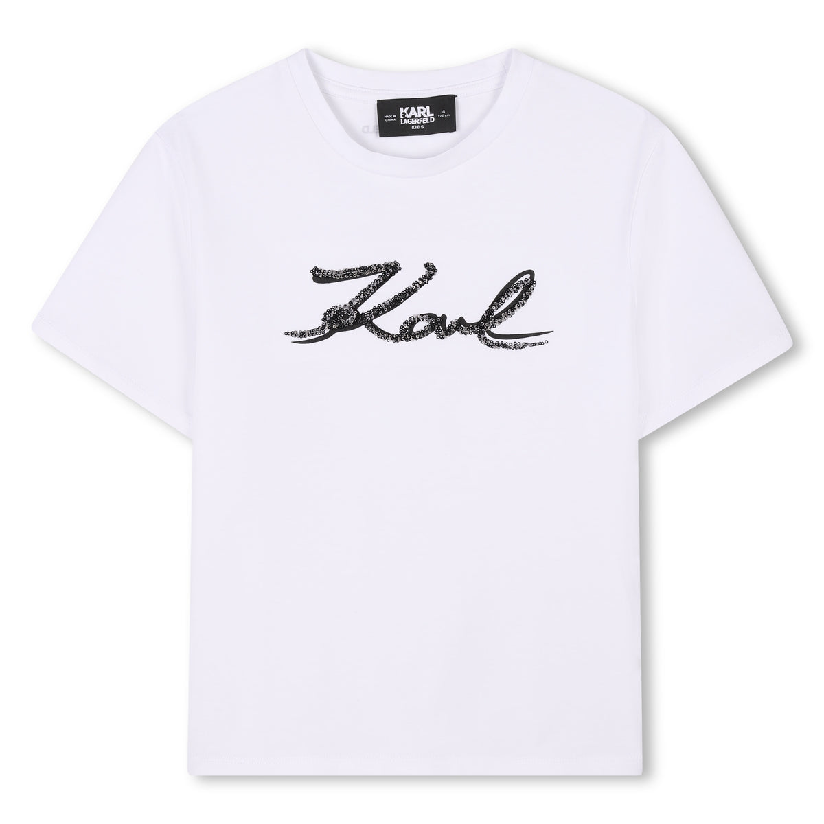 Karl Lagerfeld Tshirt Signature White
