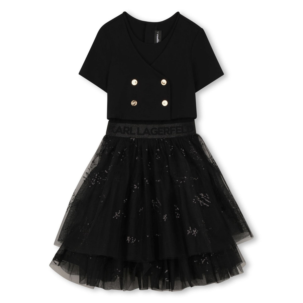 Karl Lagerfeld Dress Black
