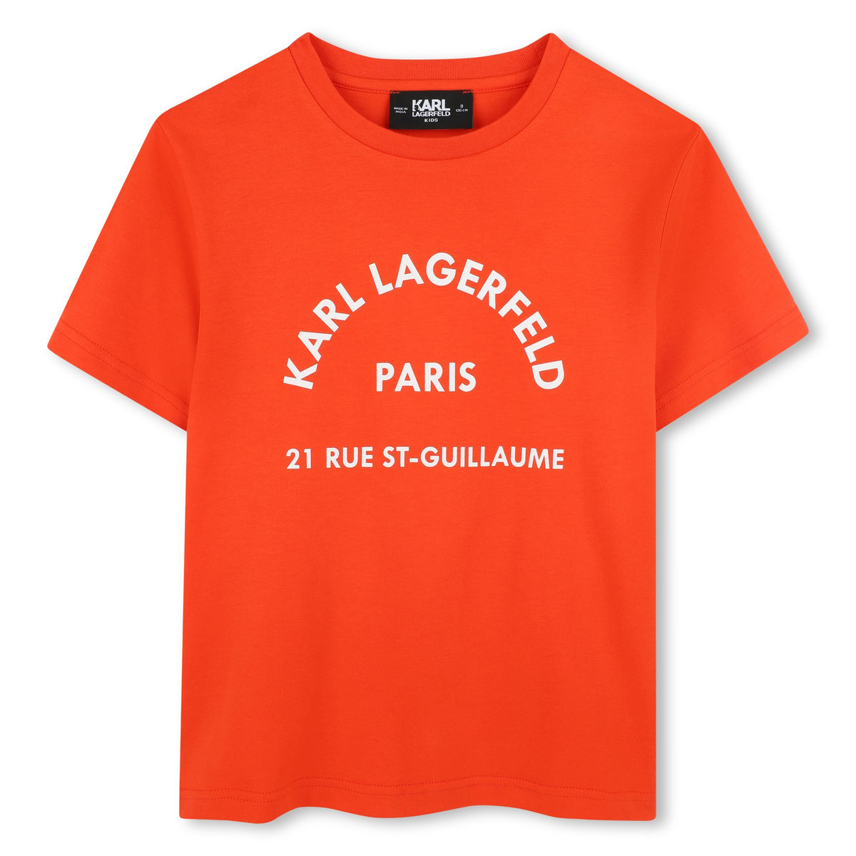 Karl Lagerfeld Tshirt Paris Orange