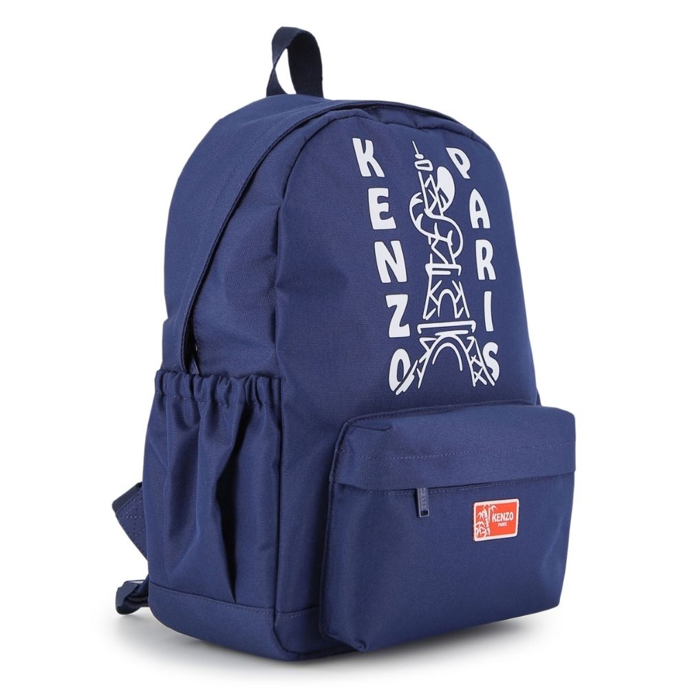 Kenzo Bag Back Pack Logo Blue