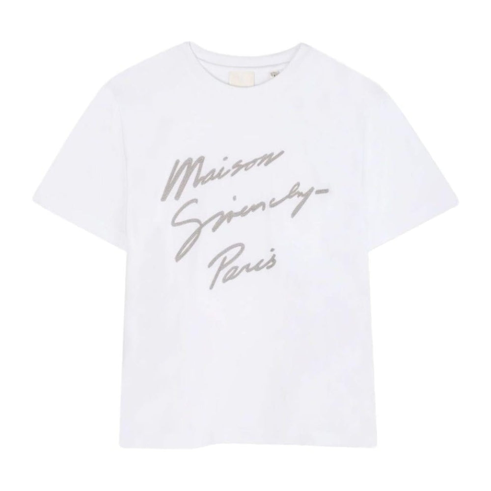 Givenchy Tshirt Logo Print White