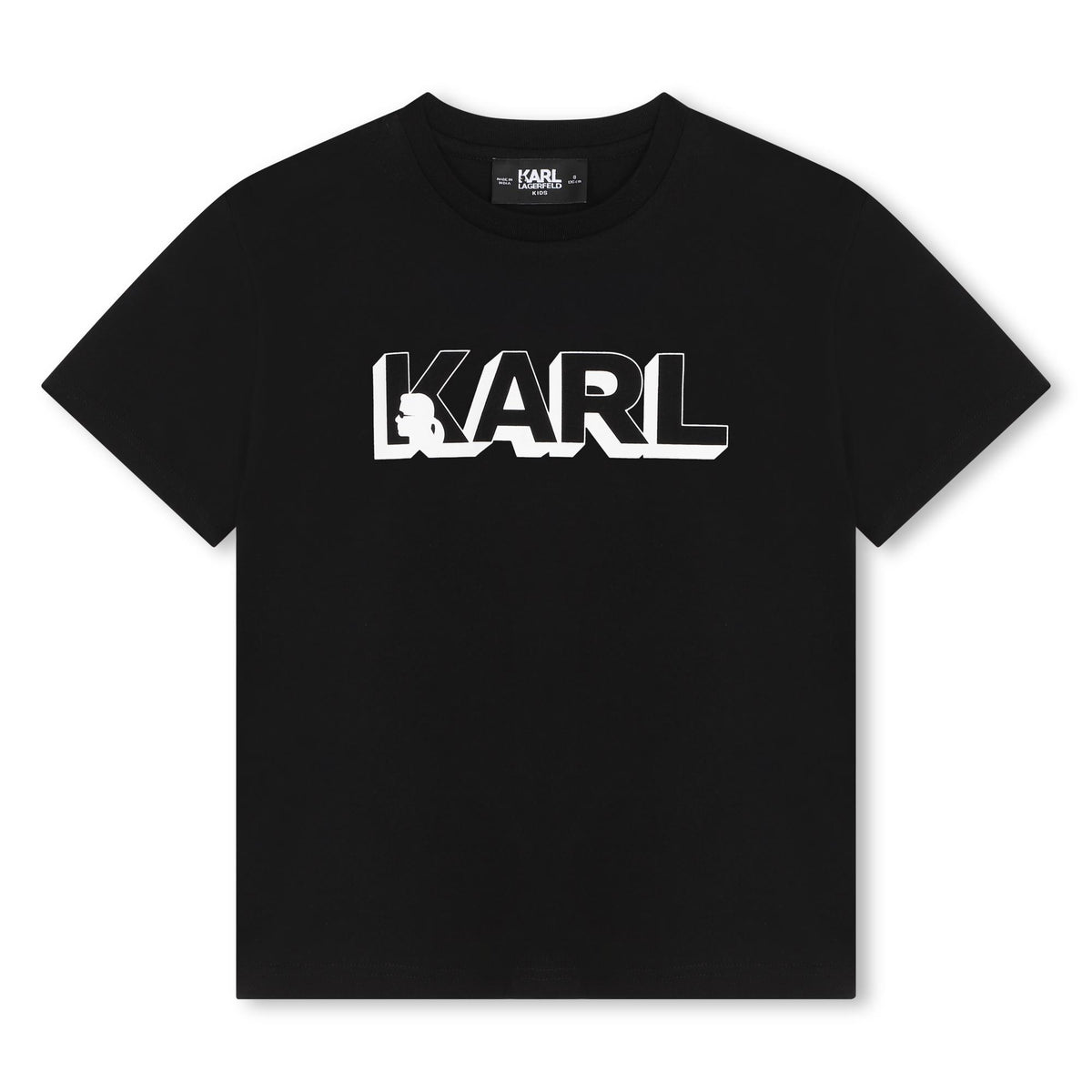 Karl Lagerfeld T-Shirt Bold Logo Black