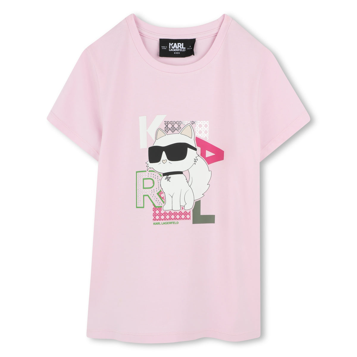 Karl Lagerfeld Tshirt Choupette Pink