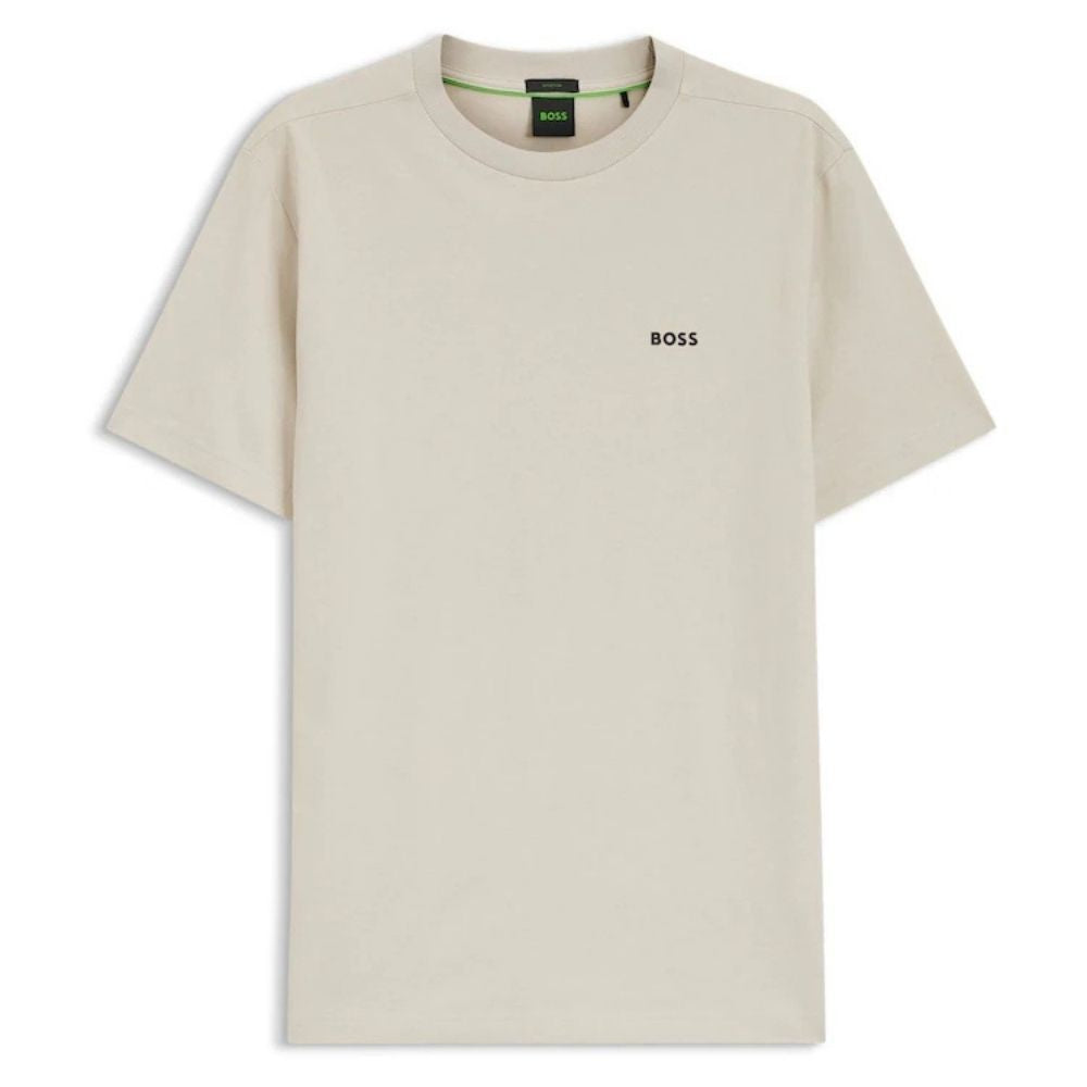 Boss Tshirt Small Logo Beige