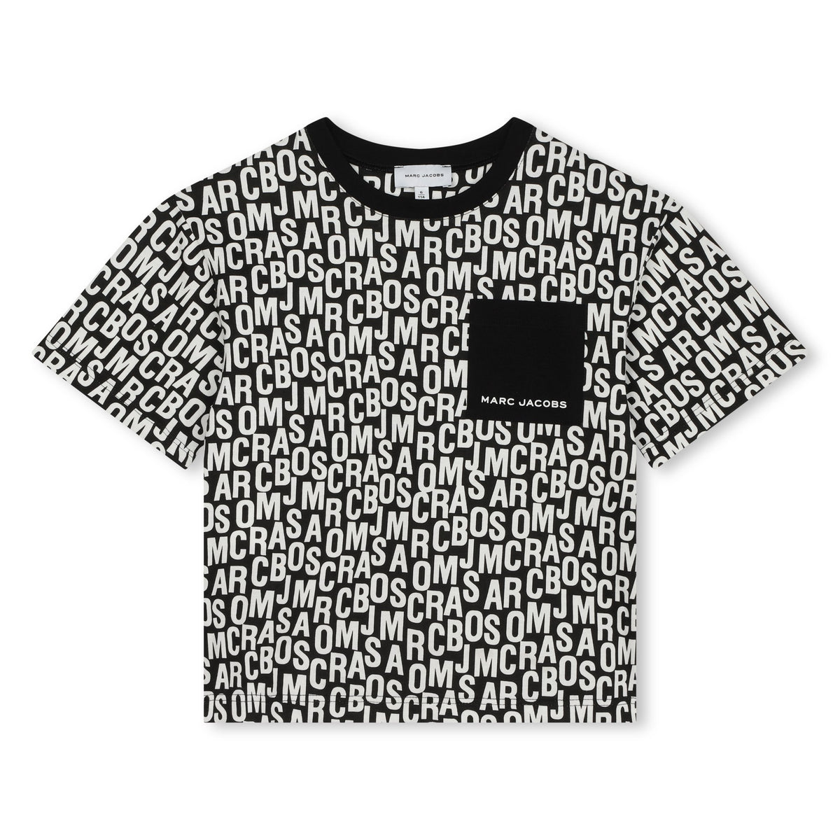 Marc Jacobs T-Shirt Jumbled Logo Black