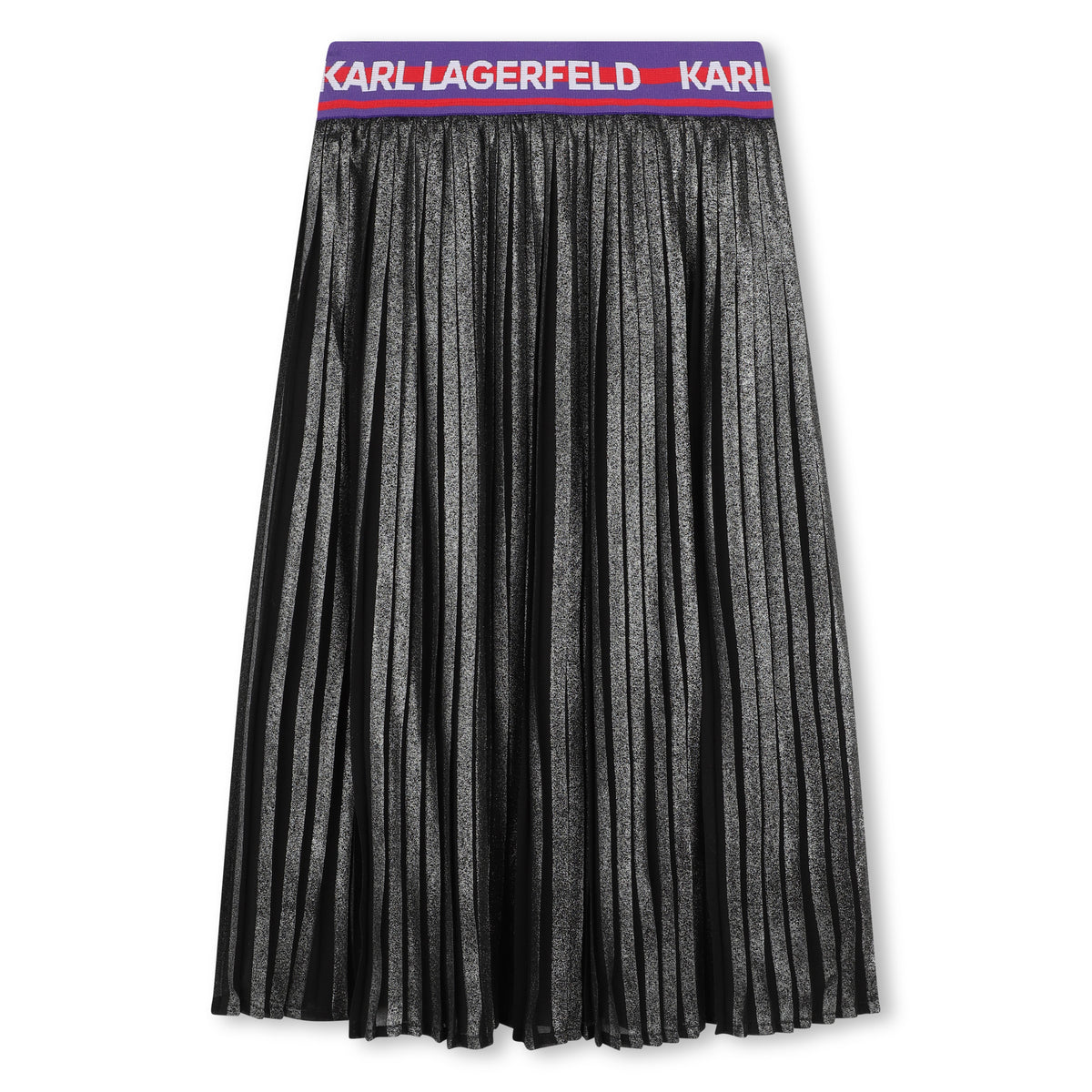 Karl Lagerfeld Skirt Track N Rings Light Grey