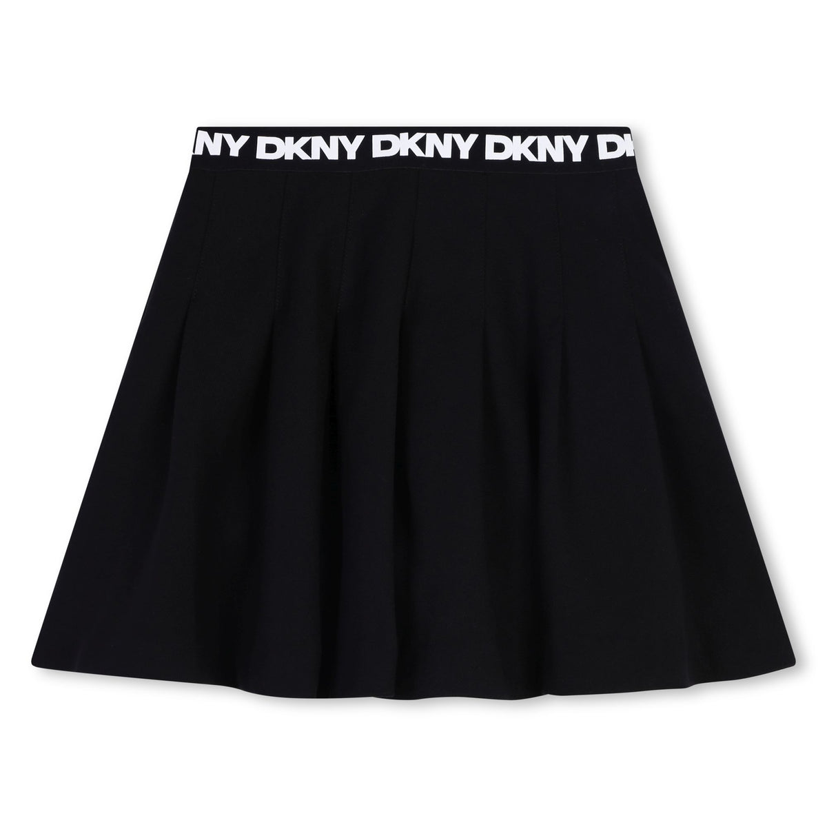 Dkny Skirt Logo Waist Black