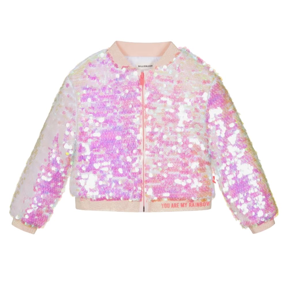 Billieblush Jacket Sequince Pearl