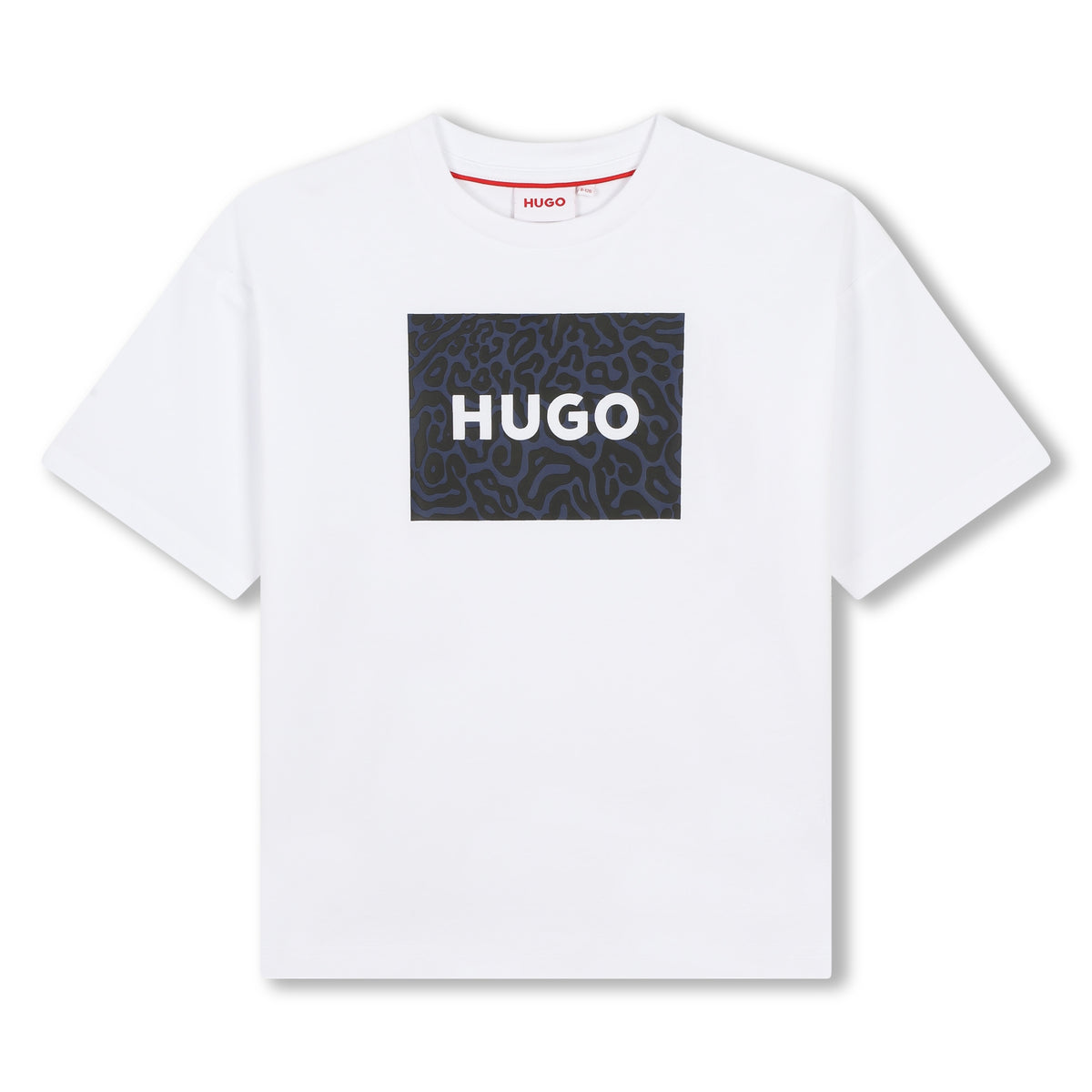 Hugo T-Shirt Varsity Box Logo White