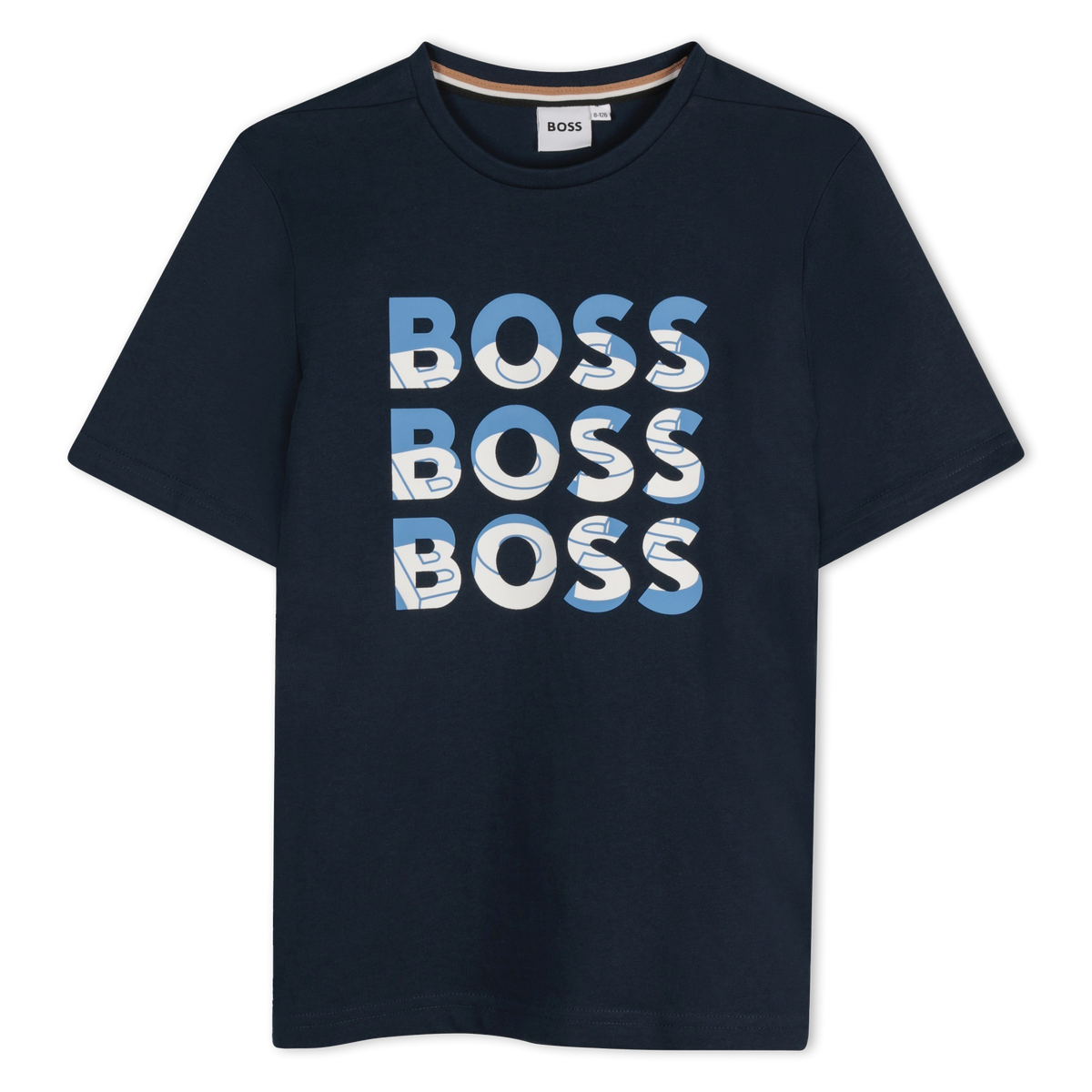 Boss Tshirt Essential Logo Navy