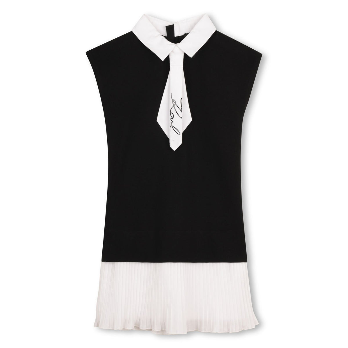 Karl Lagerfeld Dress Tie Blackwhite