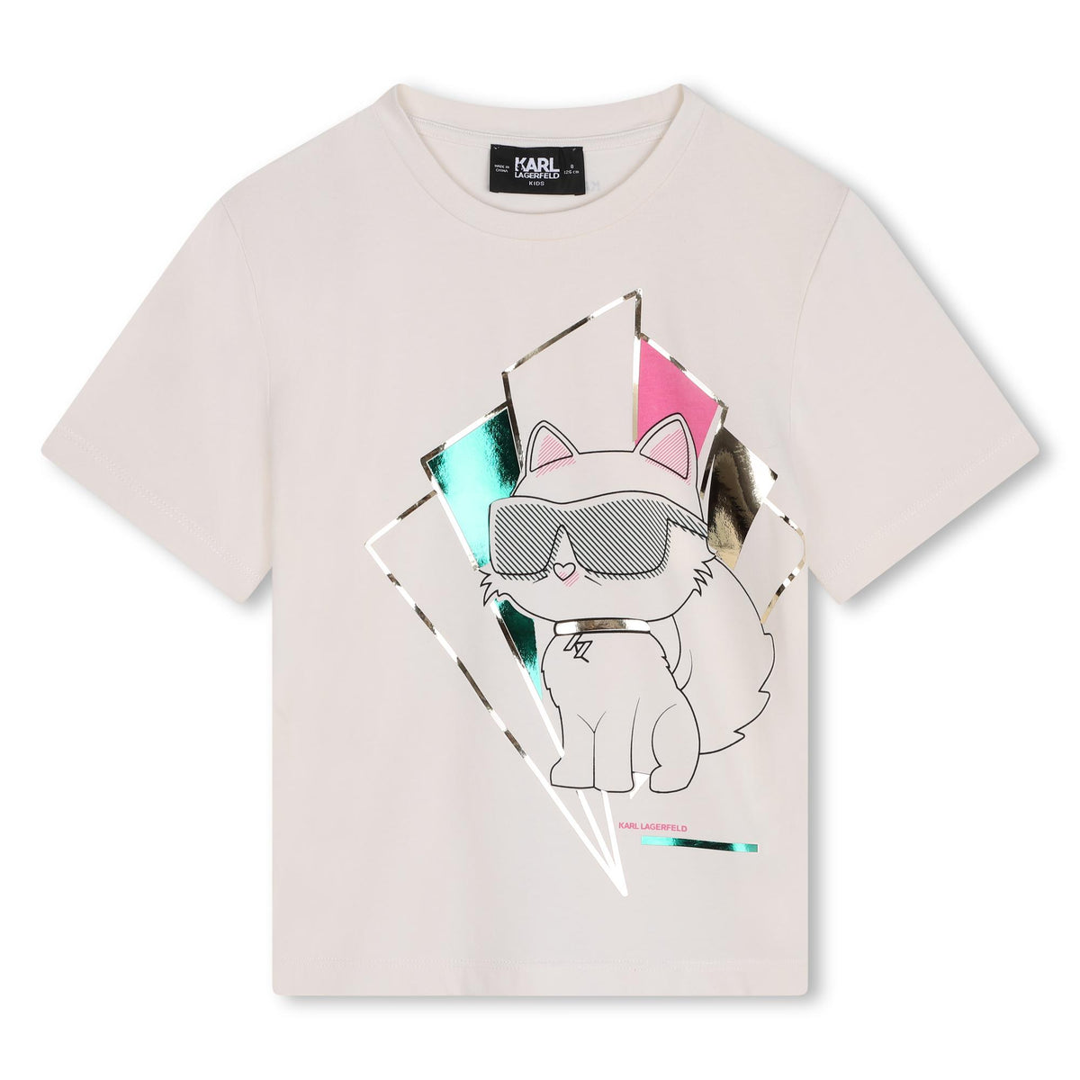 Karl Lagerfeld T-Shirt Midnight Paris Ivory