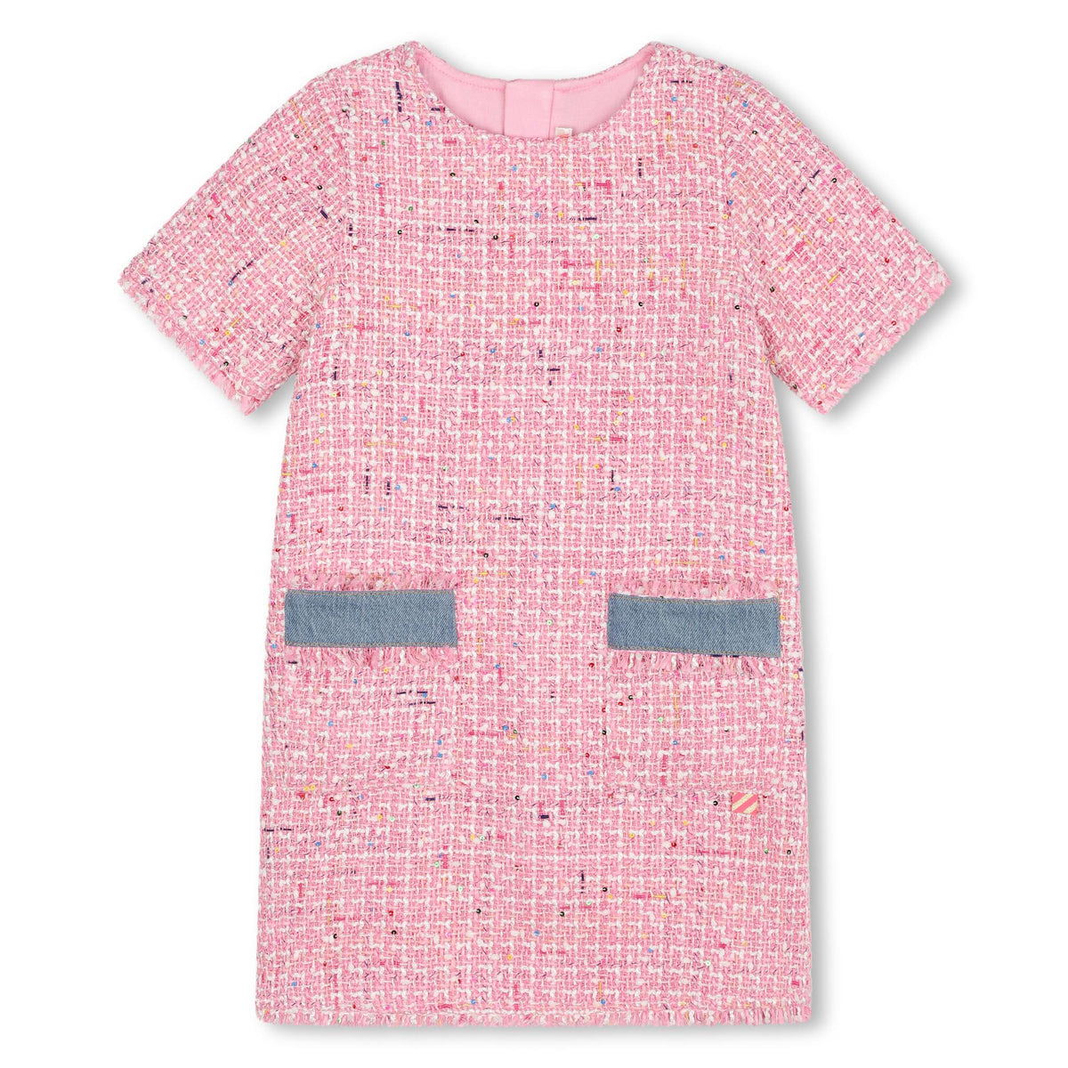 Billieblush Dress Tweed Pink