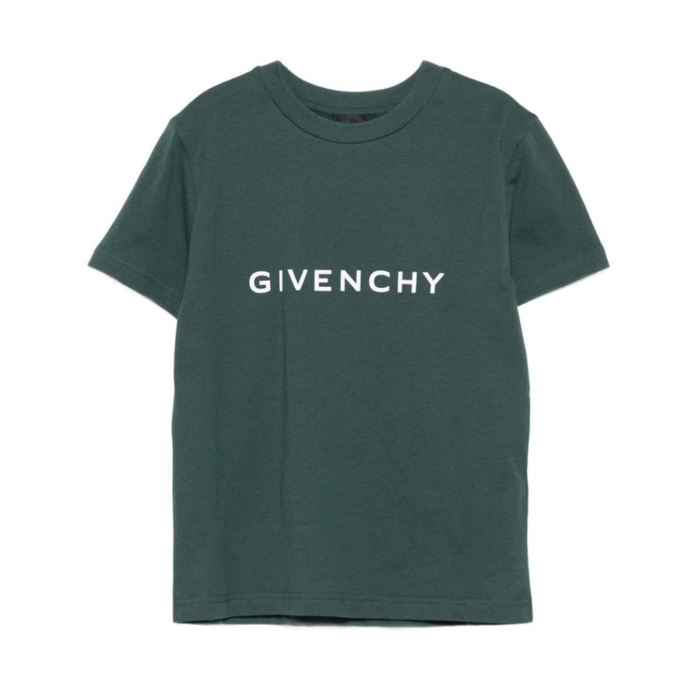 Givenchy Tshirt Logo Green