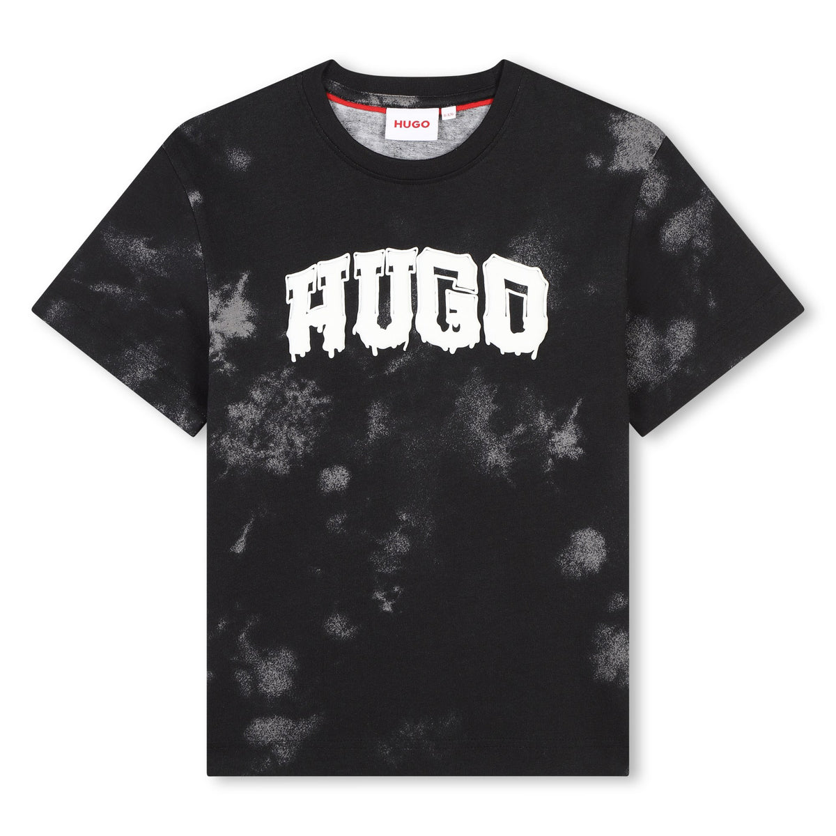 Hugo Tshirt Logo Washed Black