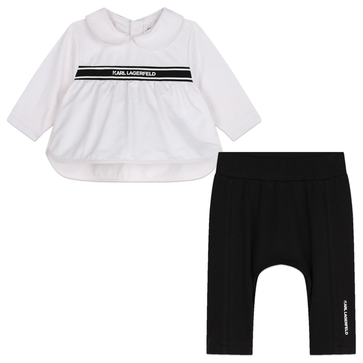 Karl Lagerfeld Sets/Outfits Logo White-Black