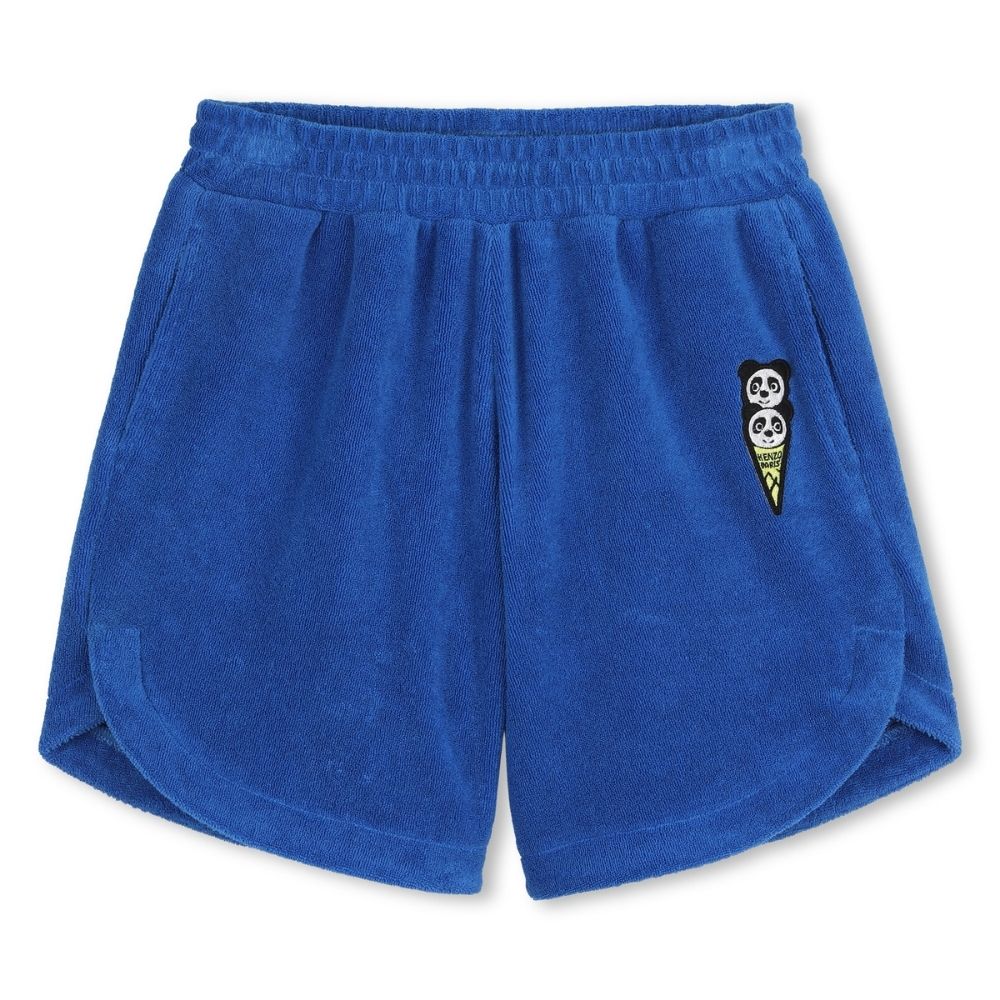 Kenzo Shorts Logo Blue