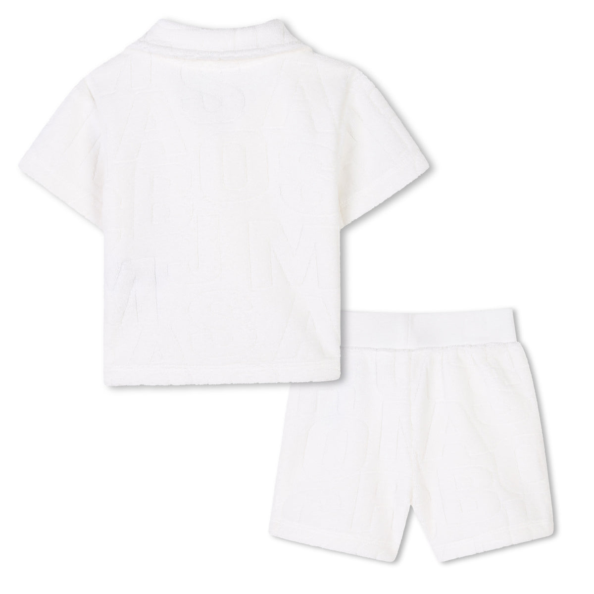 Marc Jacobs Set Tshirt And Shorts Ivory