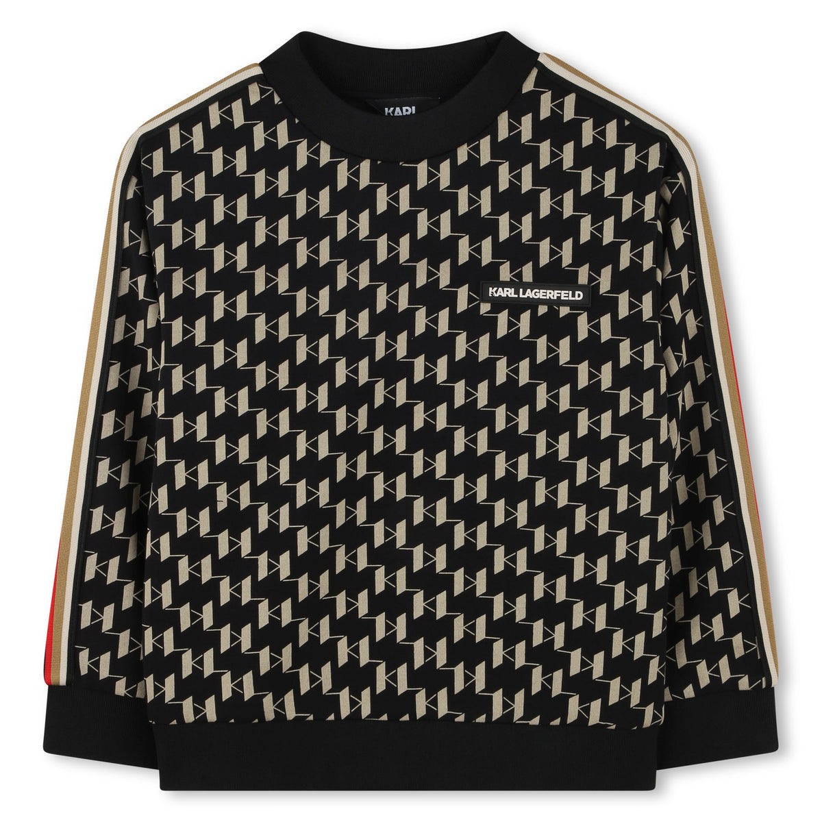 Karl Lagerfeld  Sweater Track N Rings Black Stone