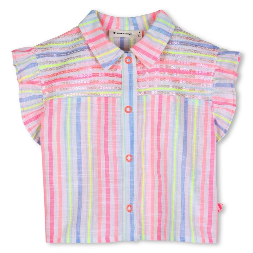 Billieblush Shirt Stripes Multi