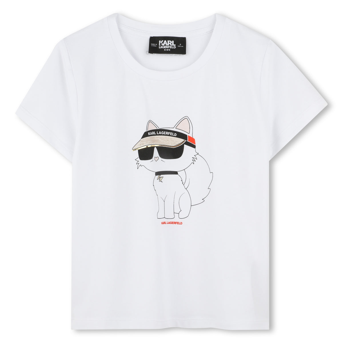 Karl Lagerfeld Tshirt Choupette White
