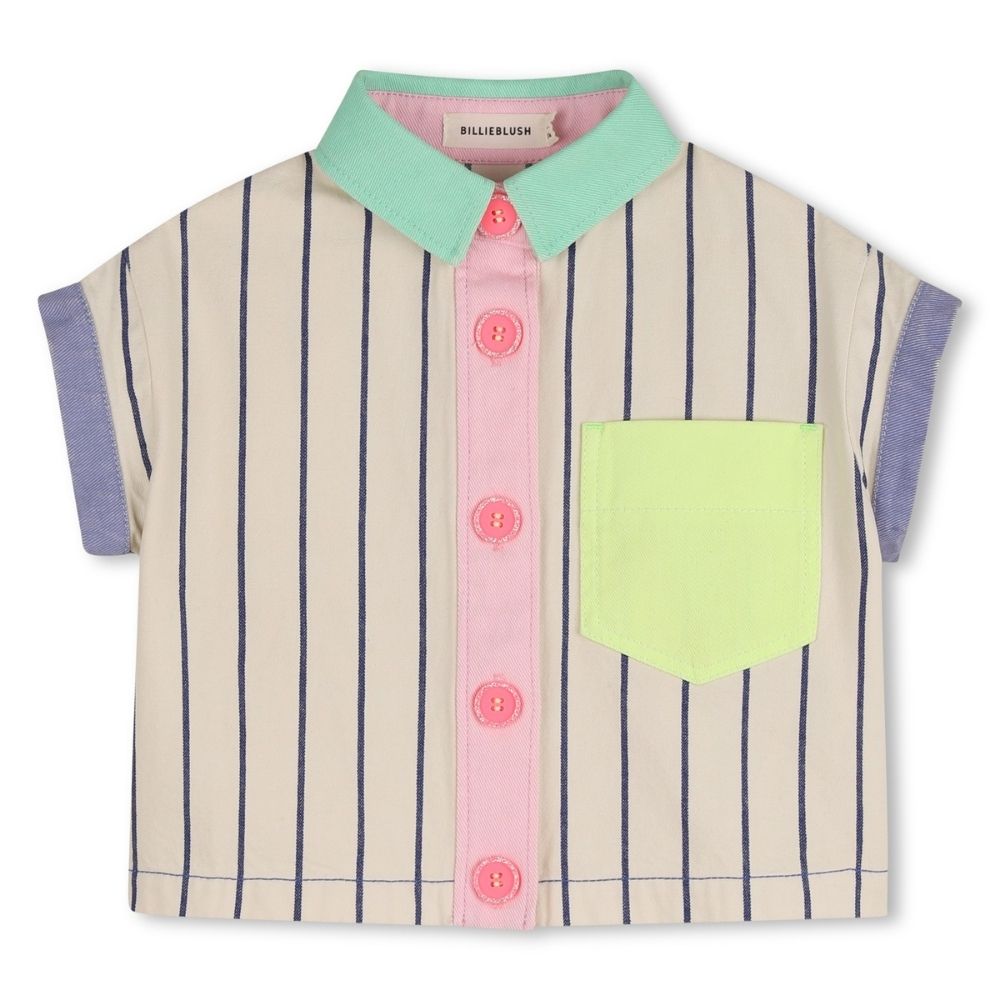 Billieblush Shirt Striped Multi