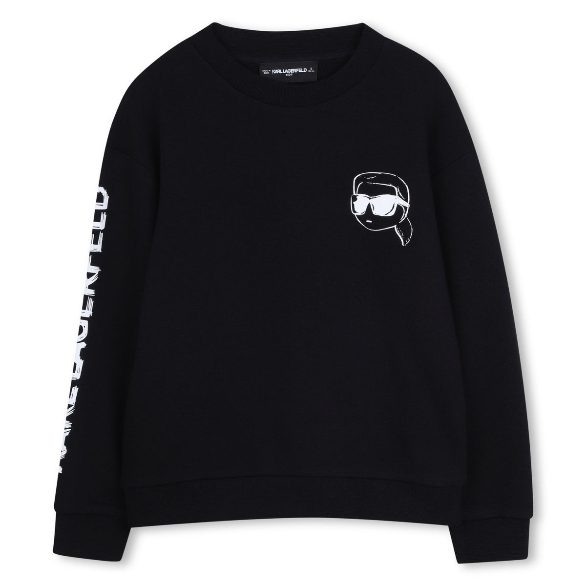 Karl Lagerfeld Sweater Logo Black