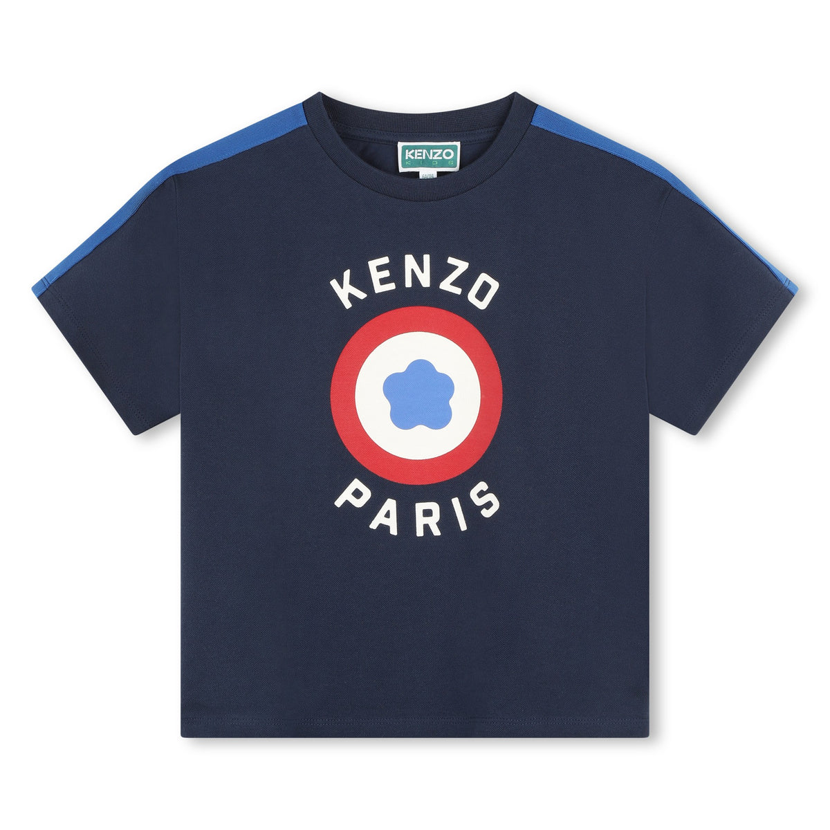 Kenzo T-Shirt Logo Paris Blue