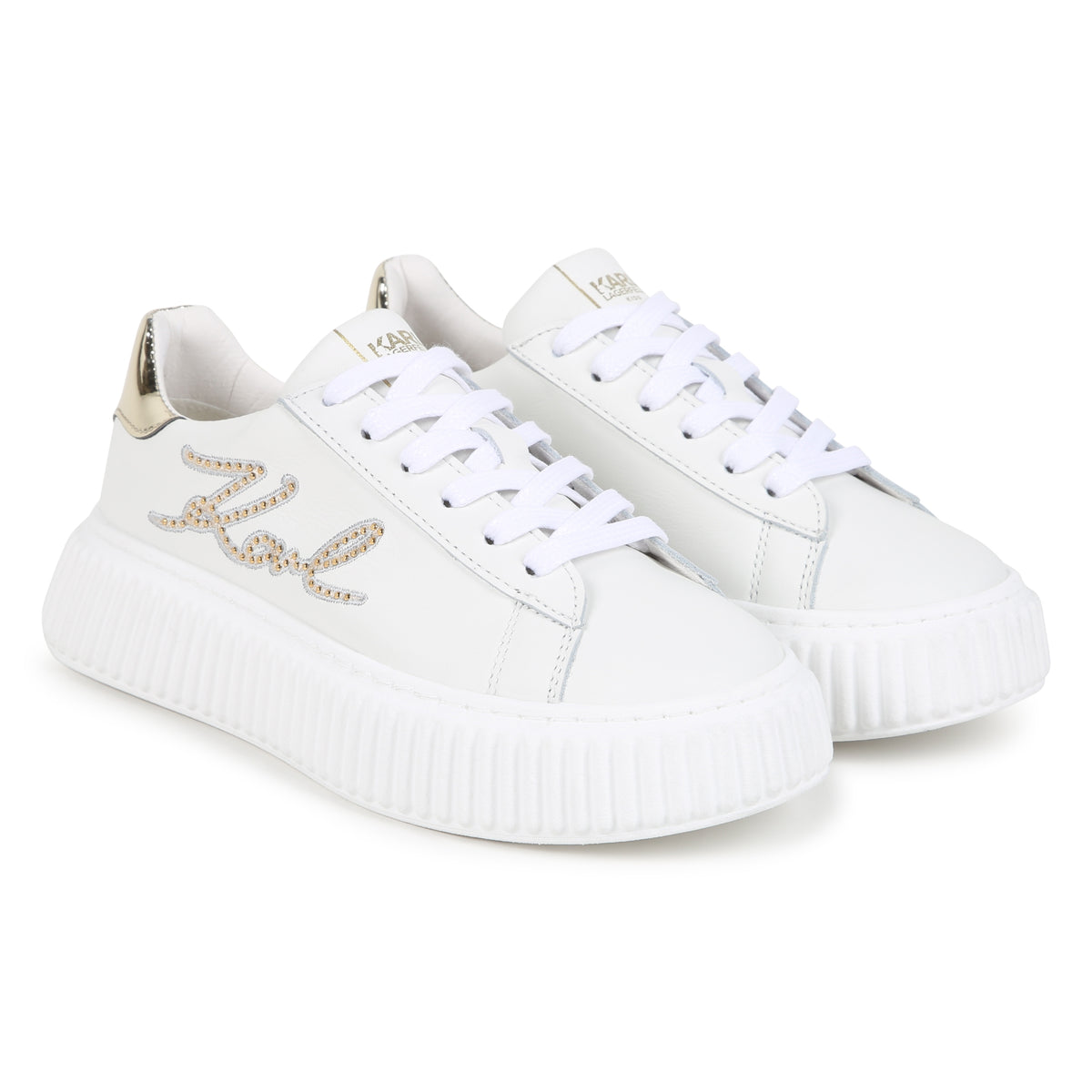 Karl Lagerfeld Sneaker Kl28 Logo White