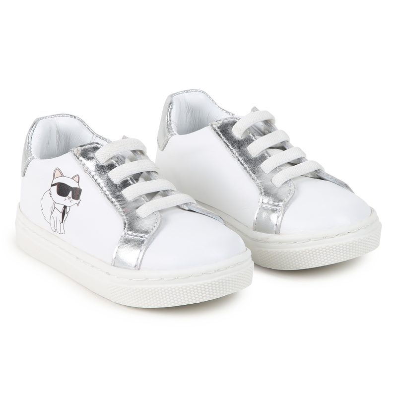 Karl Lagerfeld Sneaker Kl32 Trainer White-Silver